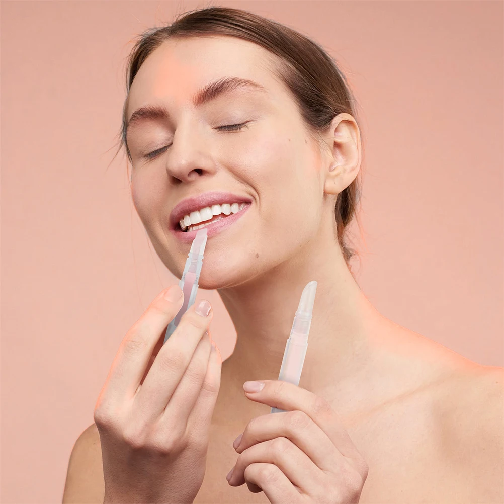 

8pcs Empty Gloss Bottles Refillable Portable Leak-Proof Small Lip Glazes Tubes For Diy Lip Color Travel Use Plastic Containers