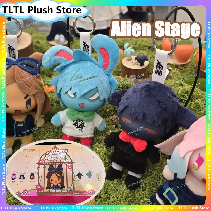 

New AET Alien Stage Rabbit Vinyl Blind Box Doll Toy Cute Pendant Charm IVAN TILL LUKA MIZI SUA HYUNA Mystery Present Cute Toys