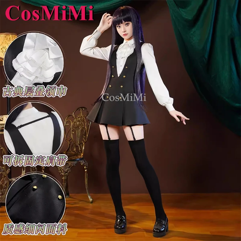 

CosMiMi Anime Inu x Boku SS Shirakiin Ririchiyo Cosplay Costume Gorgeous Elegant Uniform Dress Carnival Party Role Play Clothing