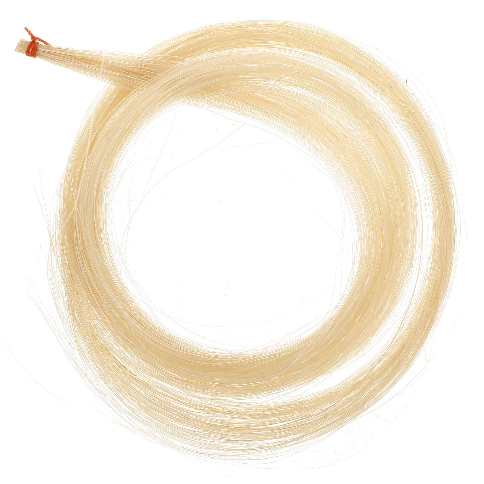 

Violin Bow Hair Accessories Practical Beginner's Horsehair for Straight Replacement