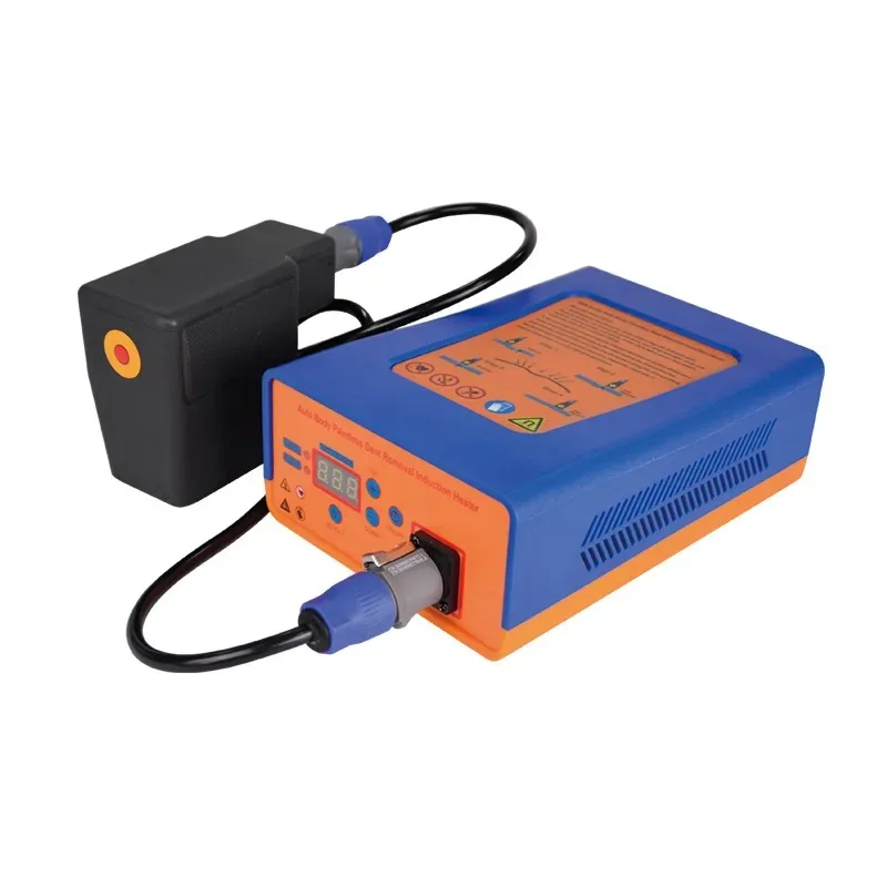 1.38KW Auto Body Dent Removal Induction Heater Non Damage Paint Car Sheet Metal Dent Electromagnetic Induction Repair Instrument