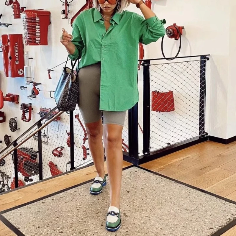 

Рубашка женская, верхняя рубашка, повседневные топы, рабочие блузки, облегающий топ с длинным рукавом, офисные женские рубашки, элегантные, весна-осень 202, уличные