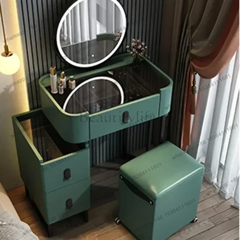Dressing Table Terrace Bedside Korean Standing Cosmetics Vanity Table Bistro Toaletka Postmodern Furniture