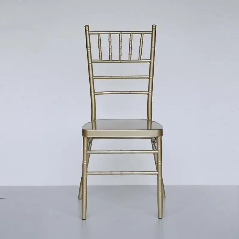 

Wholesale champagne color modern minimalist chairs for banquet parties wedding activities, etc.