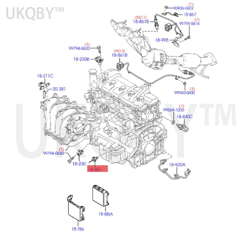 apply ca rn iv al 09-12 Oil Sensor B36718501