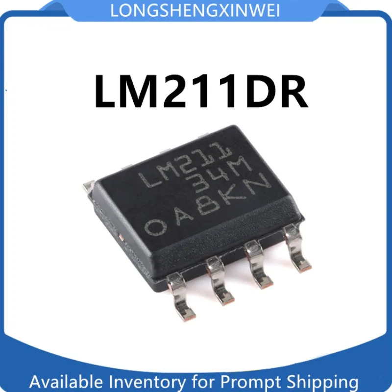 1PCS New LM211DR LM211 Original SOIC-8 Differential Comparator IC Chip in Stock