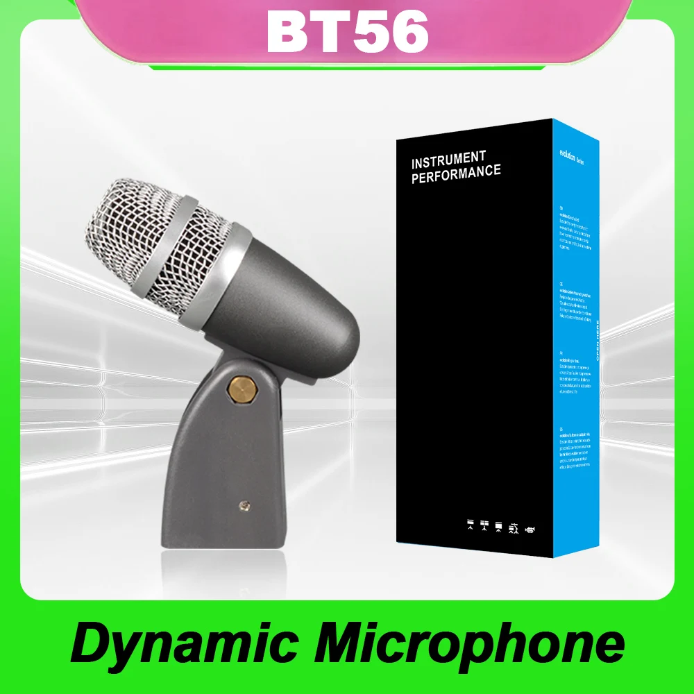 

BT56 Metal dynamic drum microphone for Hi-hat good quality and perfect voice