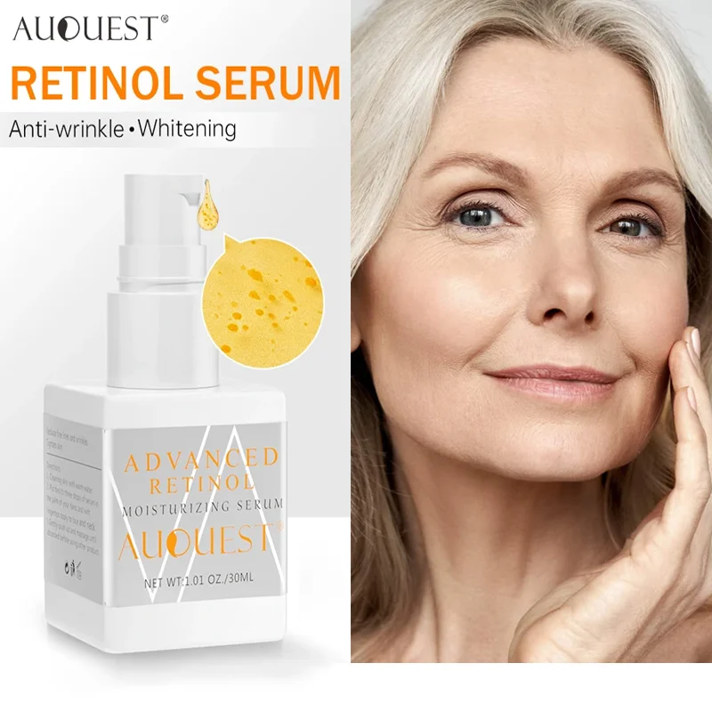 Retinol Face Serum Anti Aging Wrinkle Remover Moisturizing Hydrating Firming Facial Essence Skin Care Beauty Health