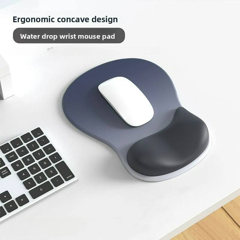 

Gradient color mouse pad comfortable wrist rest non-slip mouse pad soft mouse pad wrist rest computer desktop silicone mouse pad