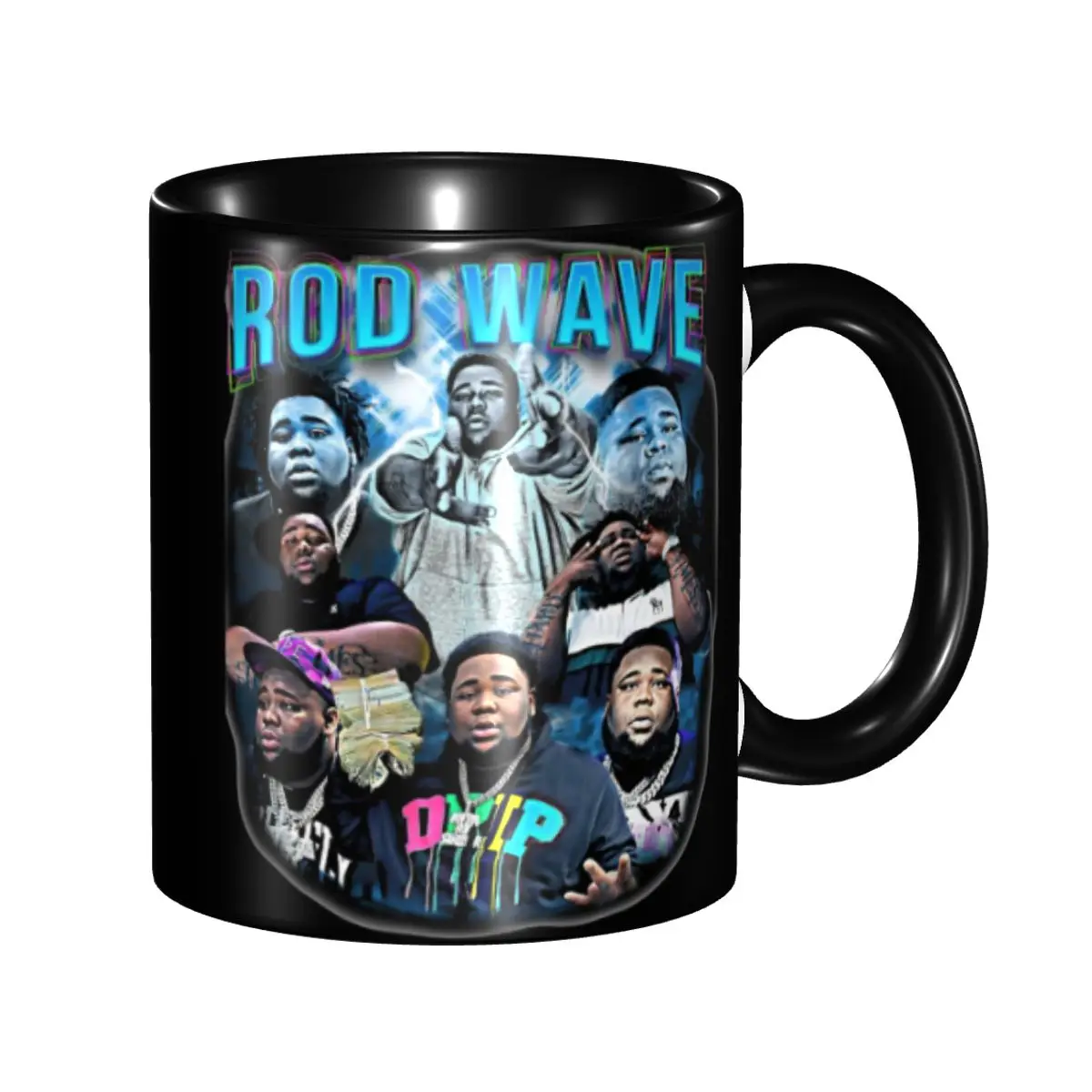 Rod Wave Rapper Merch Coffee Mug Novelty Hip Hop Cup Gift