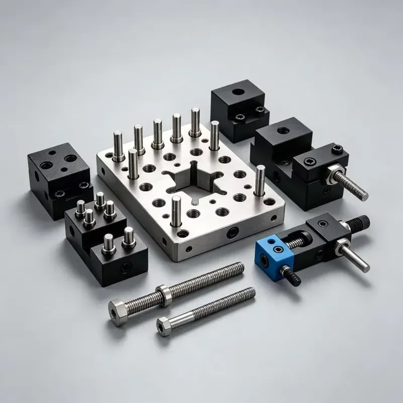 Heavy Duty Welding Fixture High Precision Inspection Jig For Complex Parts Professional Industrial Clamping Tool