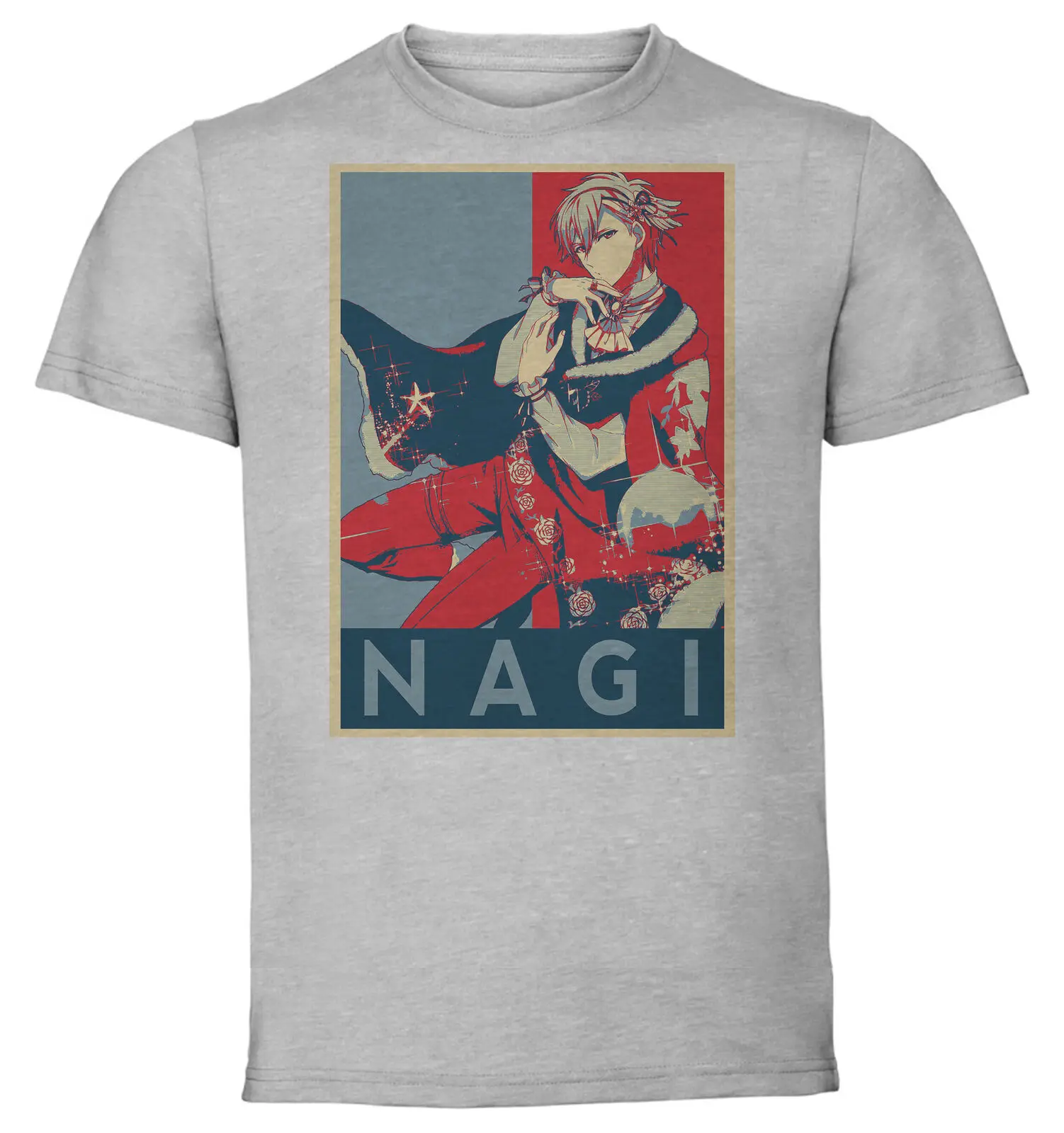 

Unisex TShirt TShirt Propaganda Idolish7 Nagi Rokuya Unisex clothing