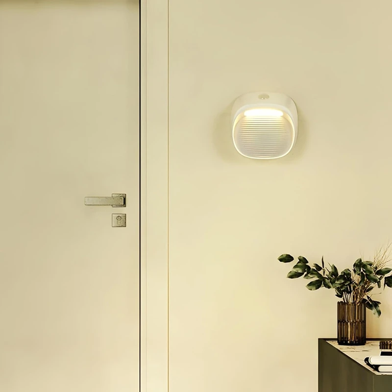 Human Body Induction Lamp Home Corridor Corridor Corner Night Light Rechargeable Door Induction Lamp