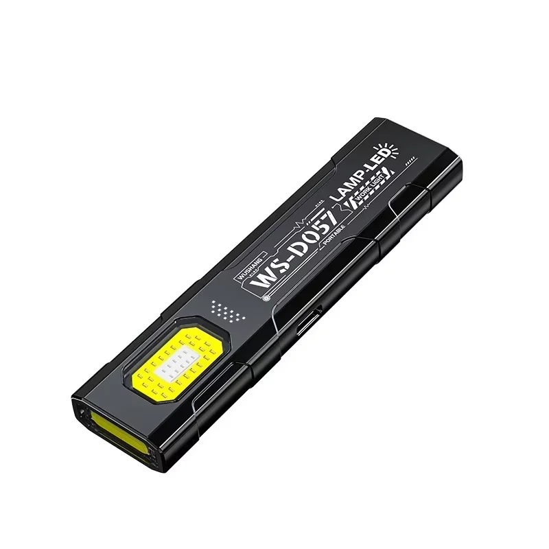 Beveiliging knipperend werklamp waarschuwingslampje sterk licht mini draagbaar buiten onderhoud nood EDC zaklamp mes cap cli - afbeelding 1