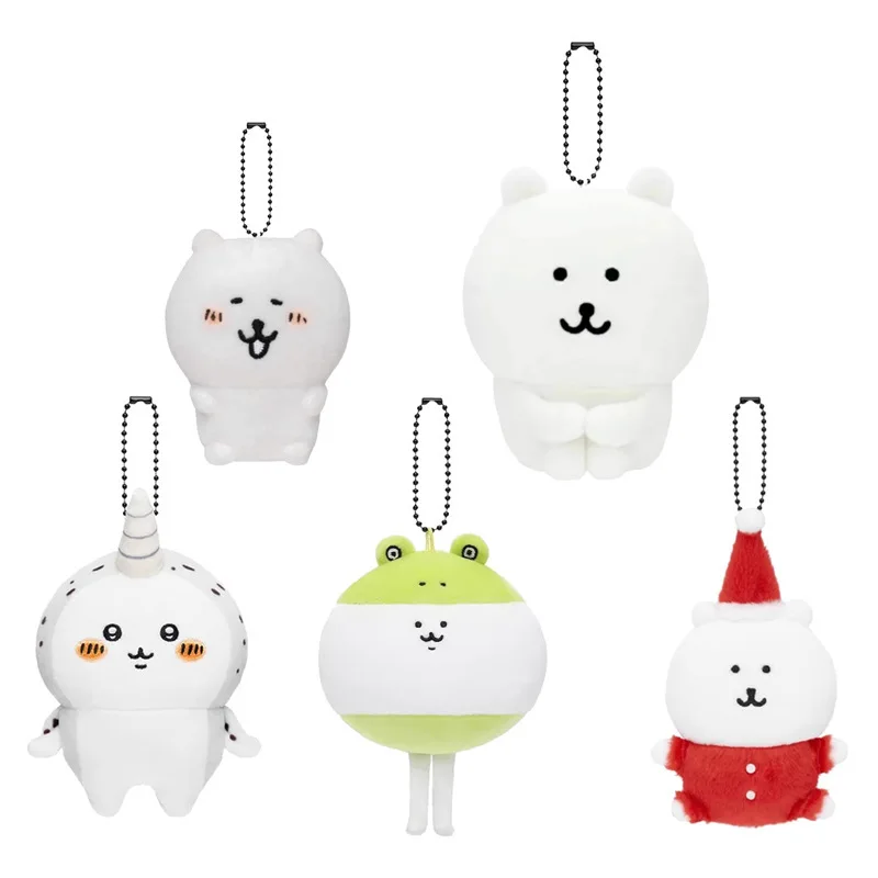 Joke Bear - Colgante Pequeño de Peluche de Dibujos Animados de Rana Travesti, Navidad, Narval, Lindo y Pequeño, para Decoración de Mochila Escolar