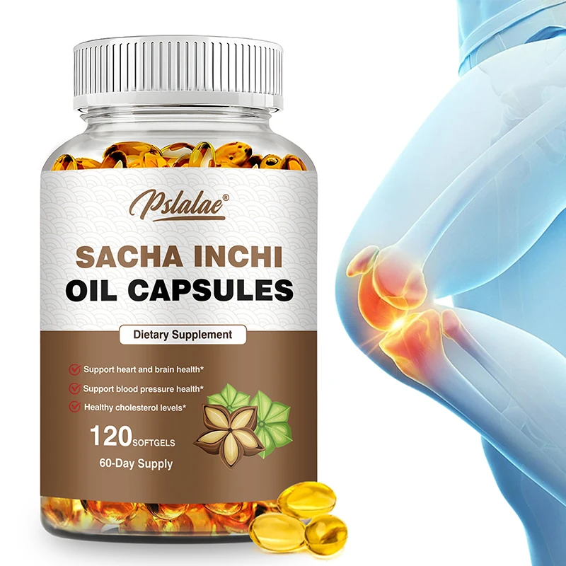 

Sacha Inchi Oil - Supports Heart, Brain and Joint Health, Boosts Energy Production, Improves Sleep Quality, Non-GMO