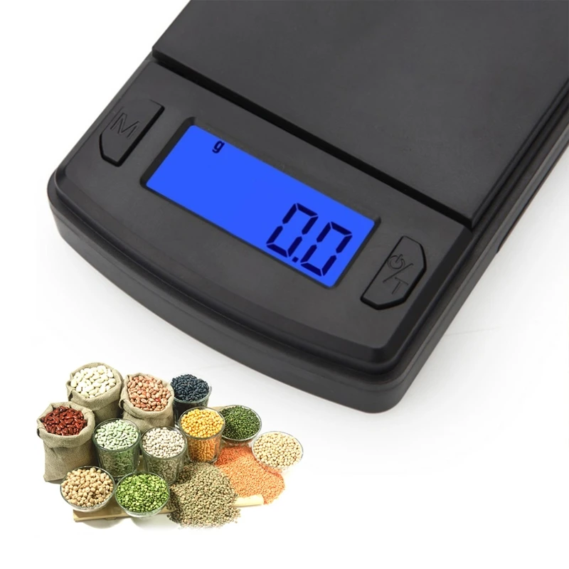 Digital Lab Scale 500g 0.1g Electronic Scale LCD Display Analytical Jewelry Scale Scientific Scale