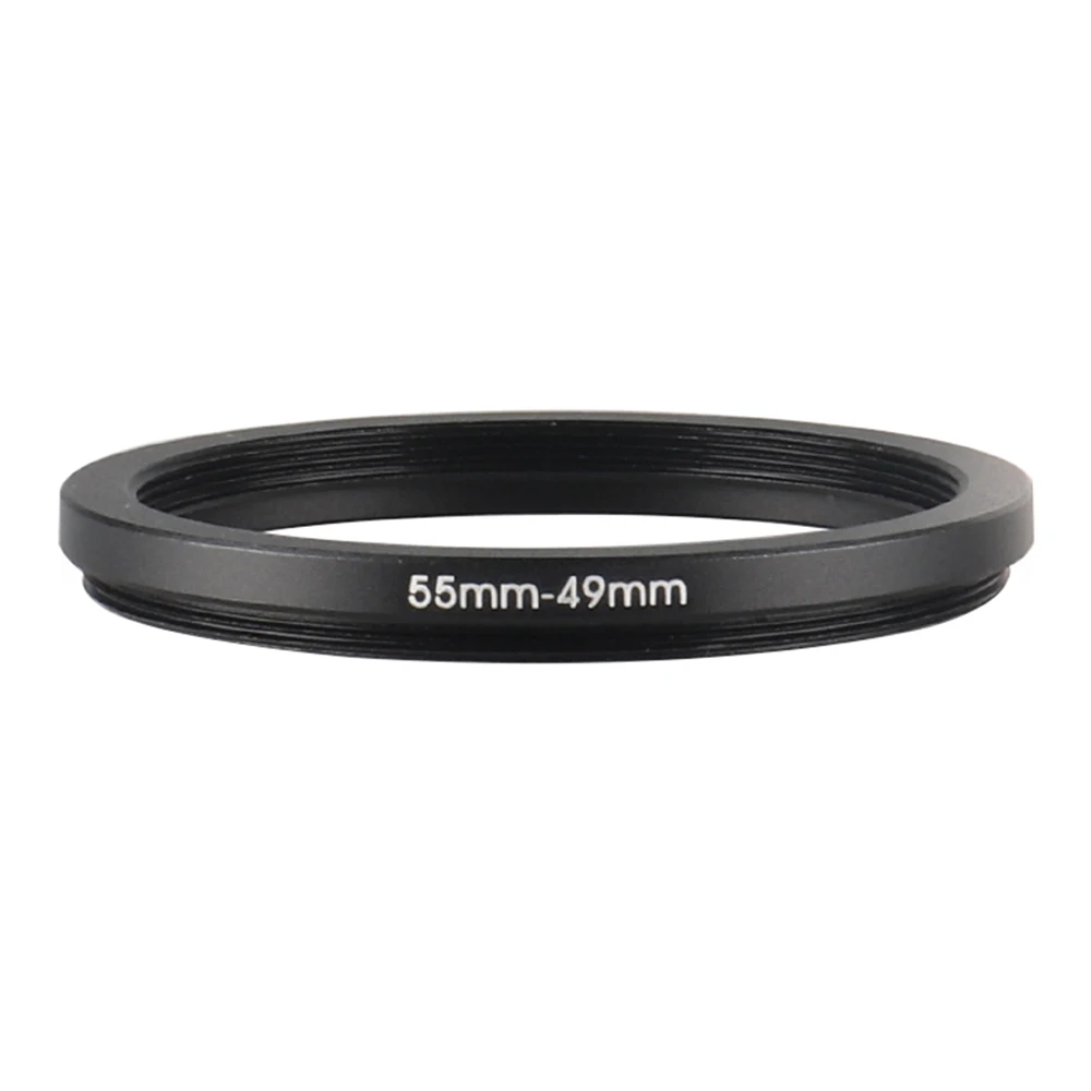 

New Camera Lens Filter Metal Adapter Ring 55mm-49mm Step Down Ring Set 55 To 49 55-49mm 55-49 Filter Adapter Camera Adapter Ring