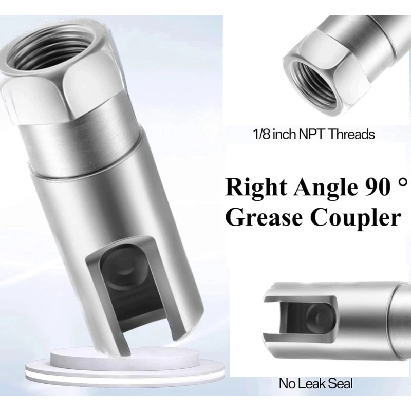 Grease Fittings and Tips for Injecting Grease Into Sealed CV Joints 90 Degree Joint Fitting Grease Injector Needle X37F