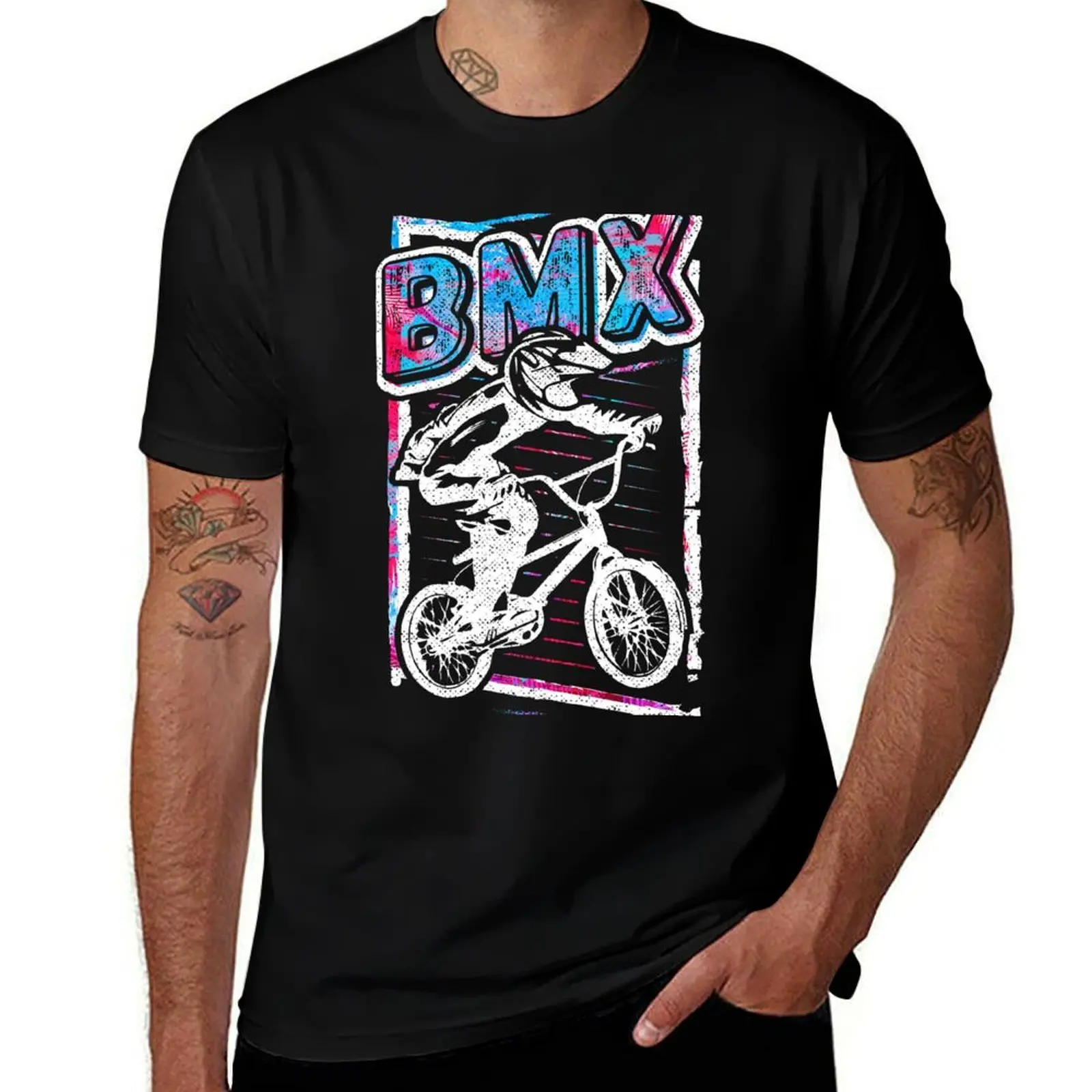 

Retro Bmx Apparel - Classic Vintage Bmx Bike T-Shirt t shirts for man cotton T-Shirt