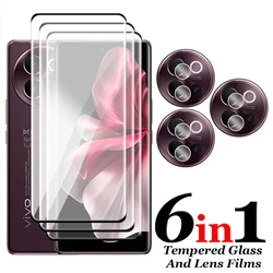 For Vivo V40 Lite 5G Glass 6.78 inch Full Cover 3D Curved Screen Protector For V40 Lite Tempered Glass For Vivo V40 Lite Film