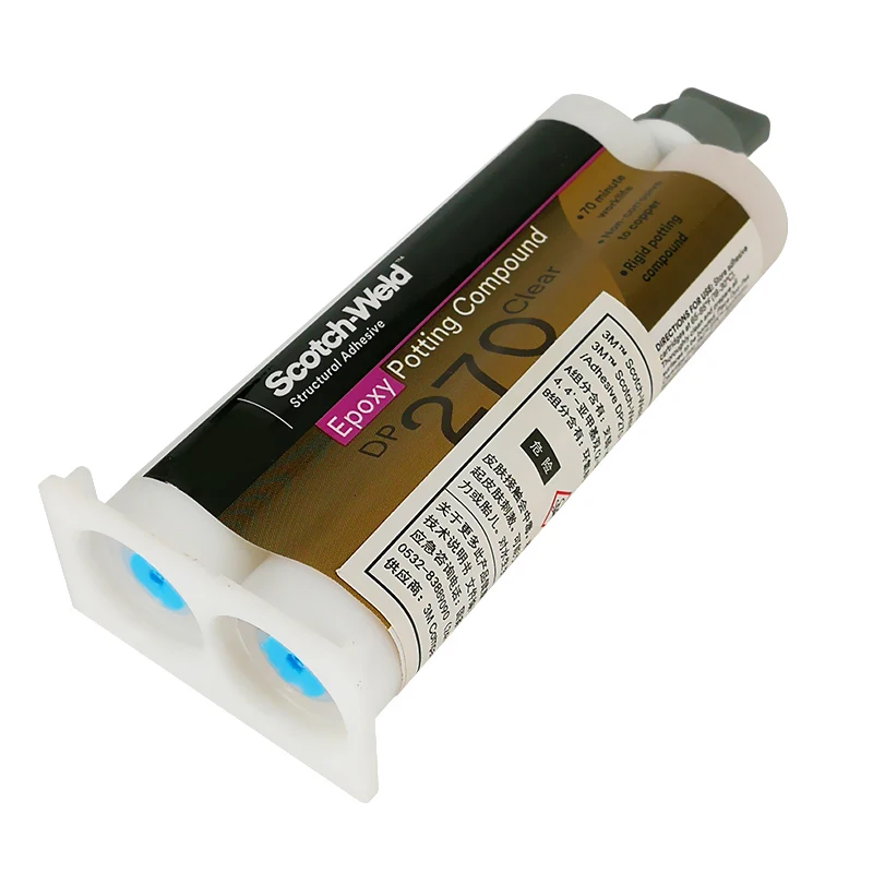 سكوتش ويلد الايبوكسي بوتينغ مجمع DP270 أسود/شفاف الايبوكسي بوتينغ مجمع الراتنج الغراء كاتب كيت راتنجات الايبوكسي 48.5 مللي