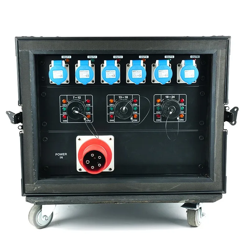 

24-Way power box factory direct sales stage lighting equipment accessories stage light power cabinet accessories