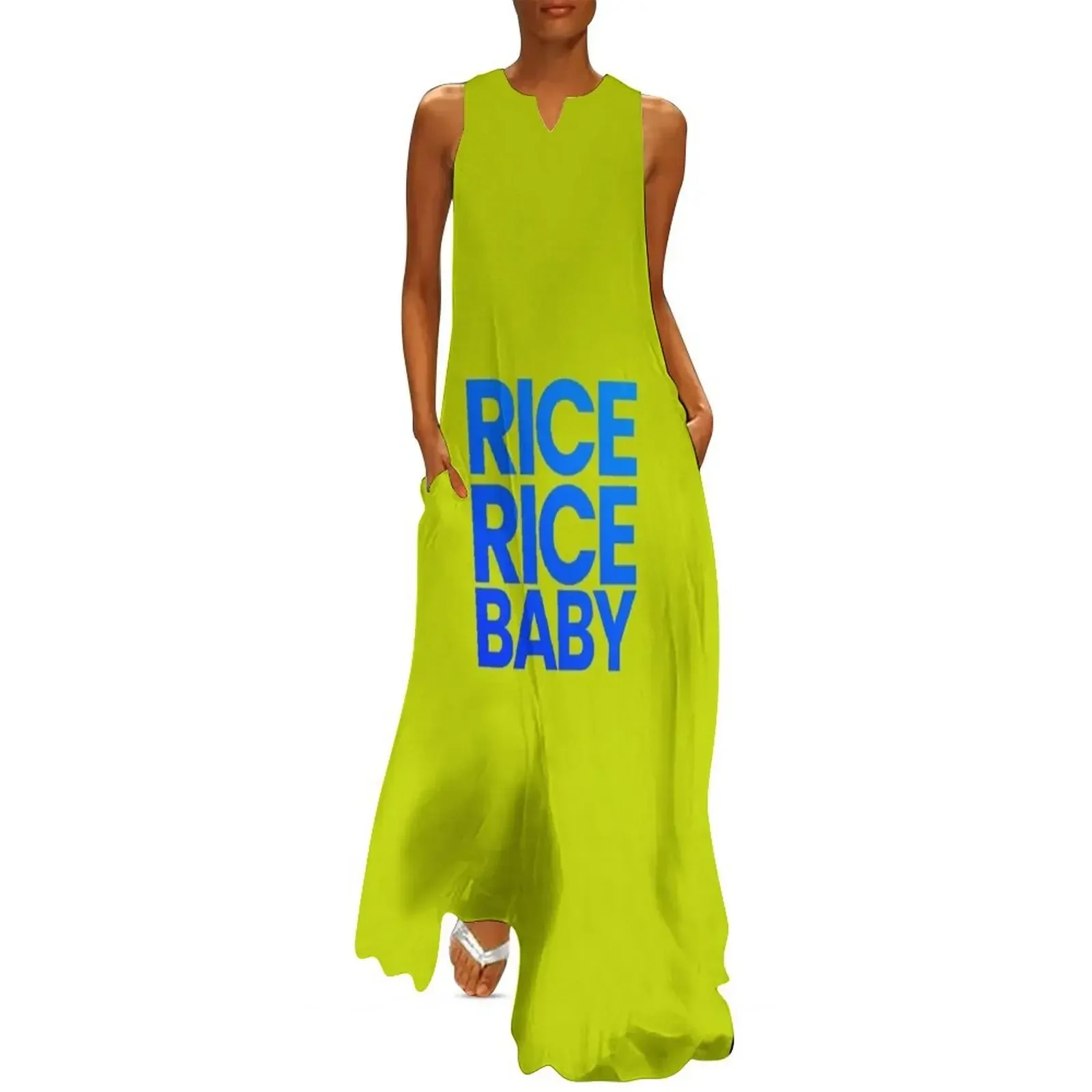 

RICE RICE BABY Long Dress Women's summer long dress Elegant gowns women's summer jumpsuit Dress