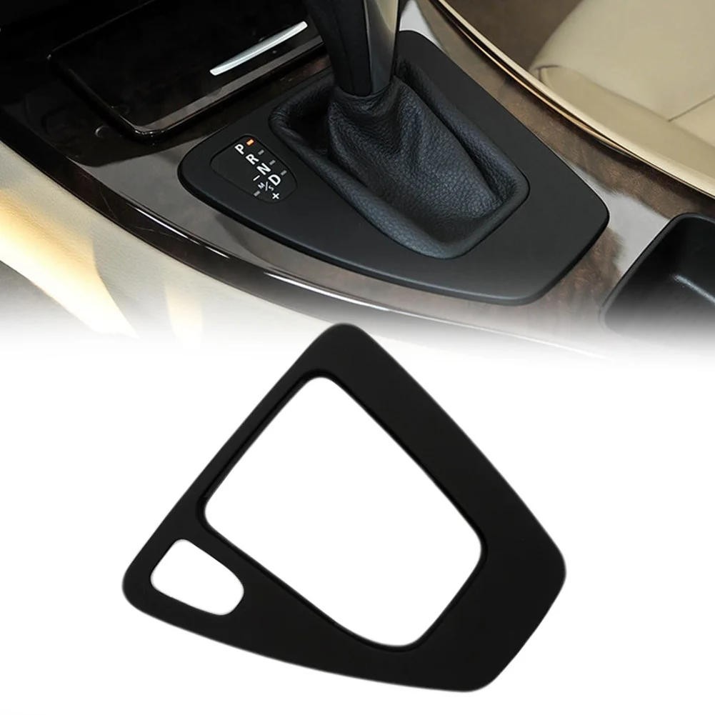 1pcs Car Shift Lever Bezel Trim For BMW For 3 Series For E90 For E92 For E93 Number 51167155643 Plastic Auto Replacement Parts