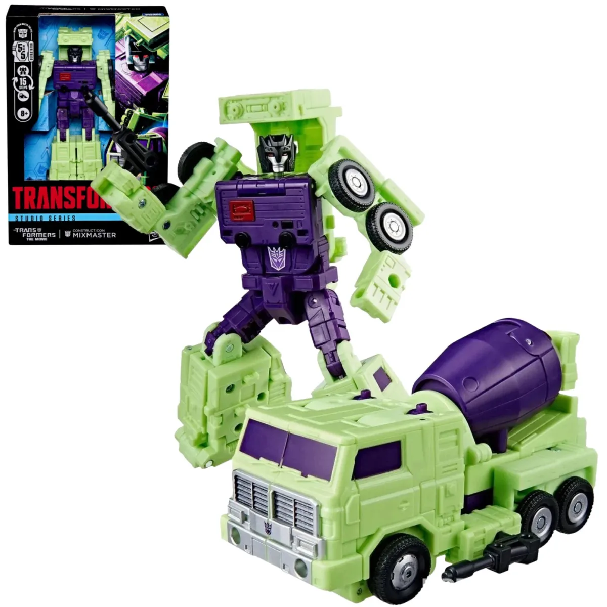 Transformers: The Movie Studio Series 86 Constructicon Mixmaster Converting Actionfigur Roboterspielzeug G0563