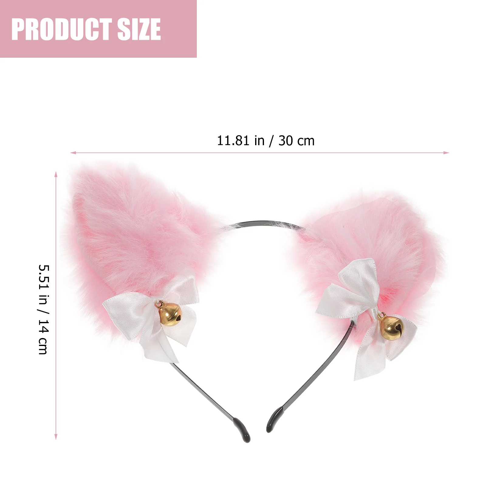 Cat Ears Headband Hairband Lovely Headbands Headdress Choker Necklaces for Girls