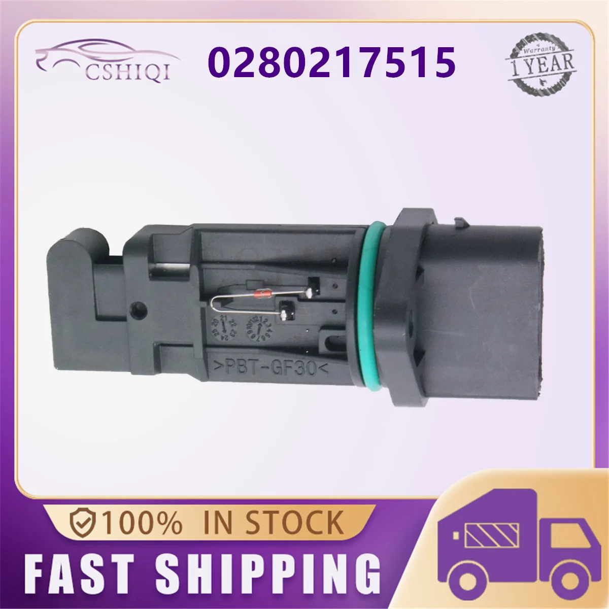 Image of 0280217515 Für Mercedes Benz W202 W203 W463 W163 W220 W210 W211 W639 CL203 1998-2205 MAF Luftmassenmesser Sensor 1120940048