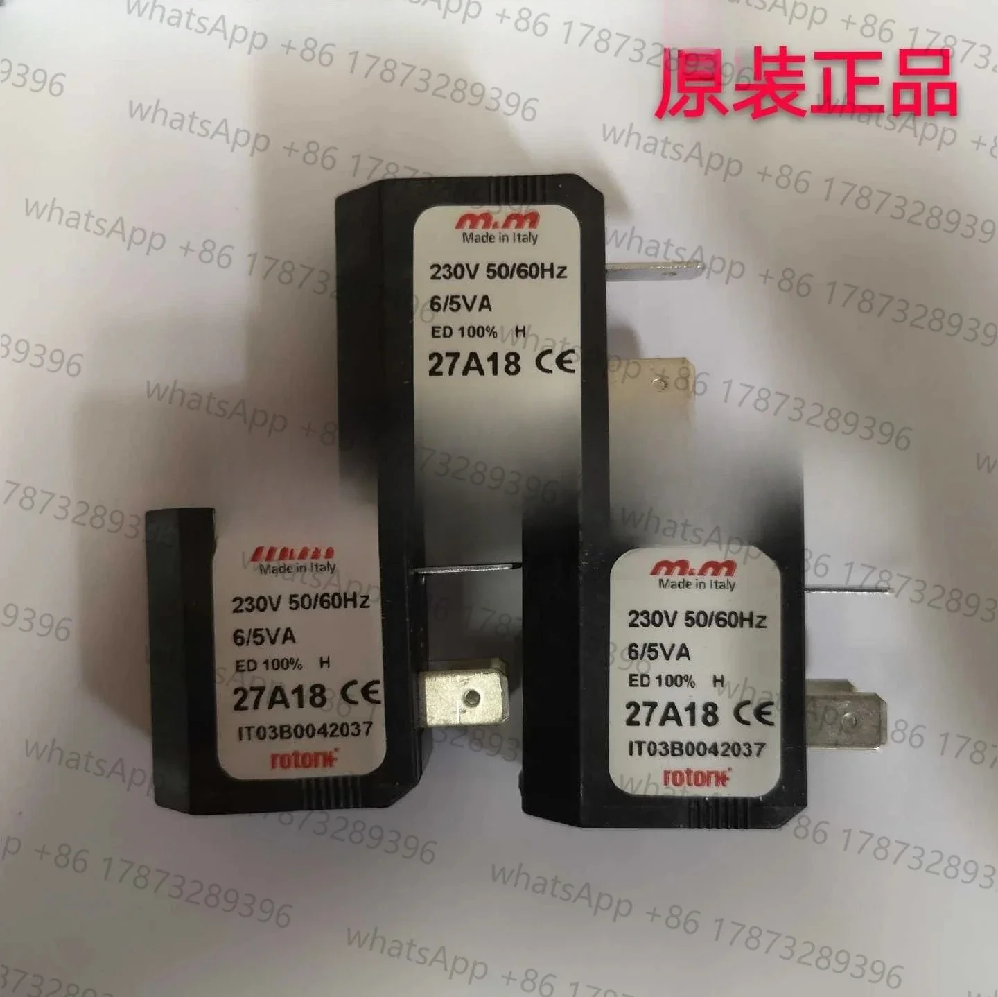 

1PCS Italian M&M solenoid valve coil 27A1 27A18 coil Air compressor intake valve coil
