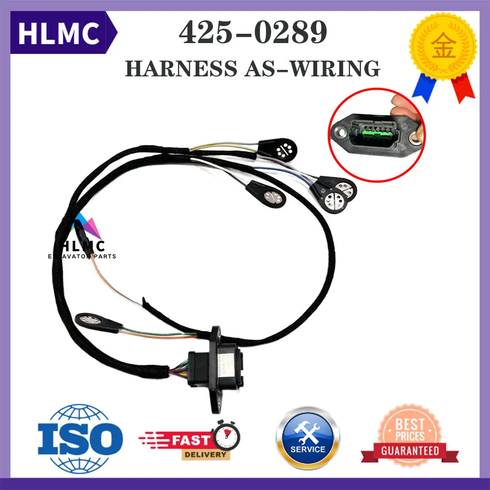 

Replacement 425-0289 4250289 Brake Harness for Caterpillar CAT 583T 587T 621B 621G 623G 627F 627G 631D 631E 631G 770 C15 C18