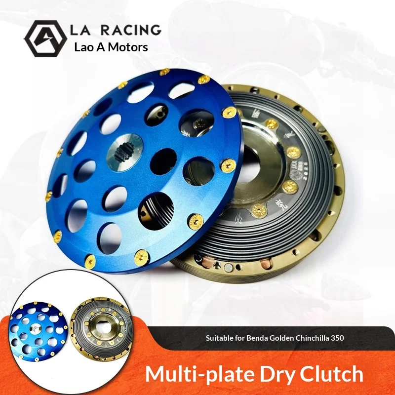 【Premium】For Benda Chinchilla 350 modified multi-plate dry clutch motorcycle clutch discs