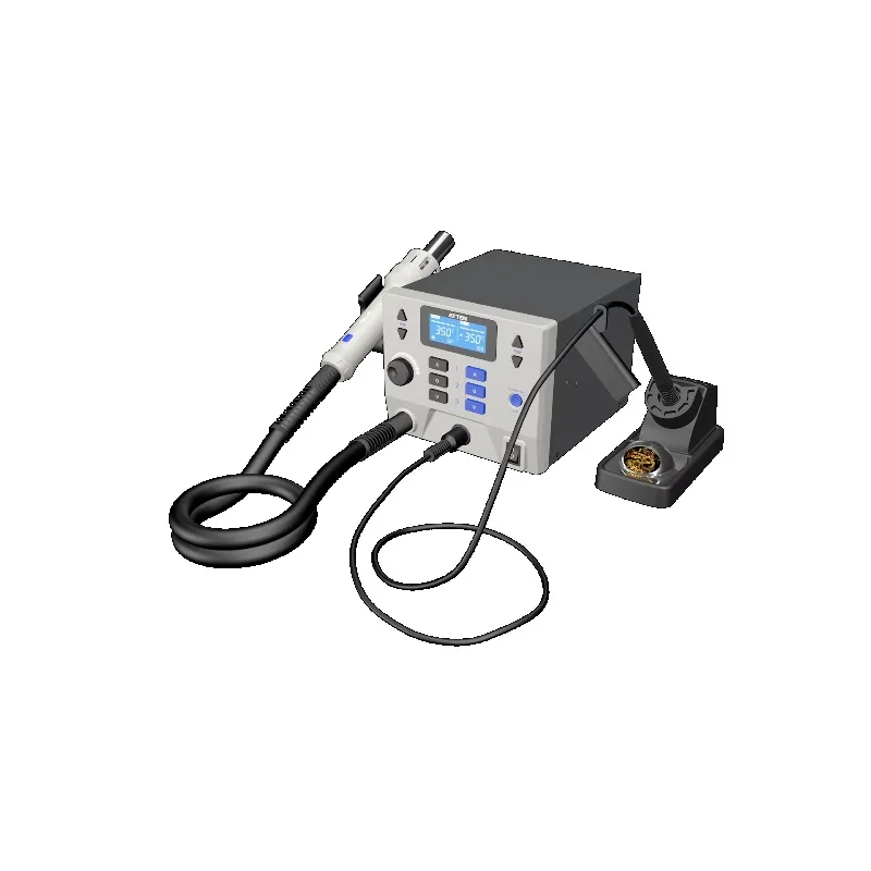 ST-862D Update Version ST-8602D 1300W 2 in 1 Digital Rework Station Hot Air Gun 90W Soldering Iron Solder Station 110/220V