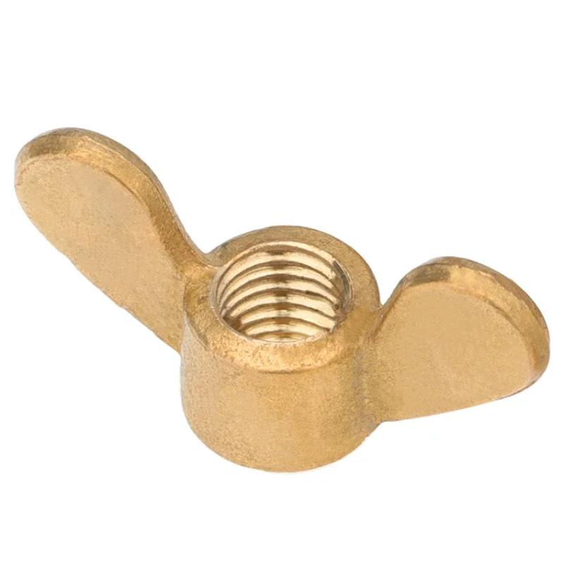 Brass Butterfly Nut Copper butterfly Nut Bolt M3 M4 M5 M6 M10 M12 M14 M16 Hand Tighten Nut