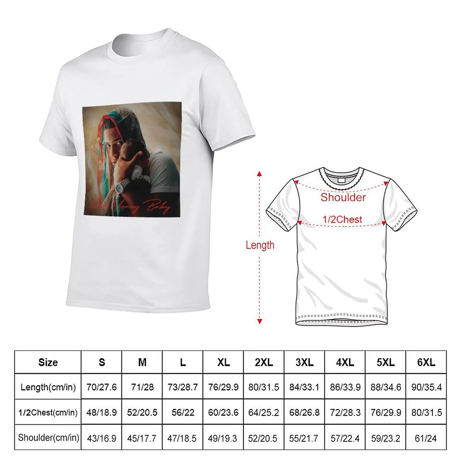 Myke Towers Easy Money Baby T-Shirt printed t shirts for man t shirt personalised t shirts for man cotton T-shirt