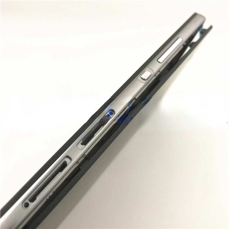 New Full Housing Chassis For Huawei P8 Lite 2015 LCD Front Frame +Rear Back Battery Cover Housing With Side Button +Camera Lens