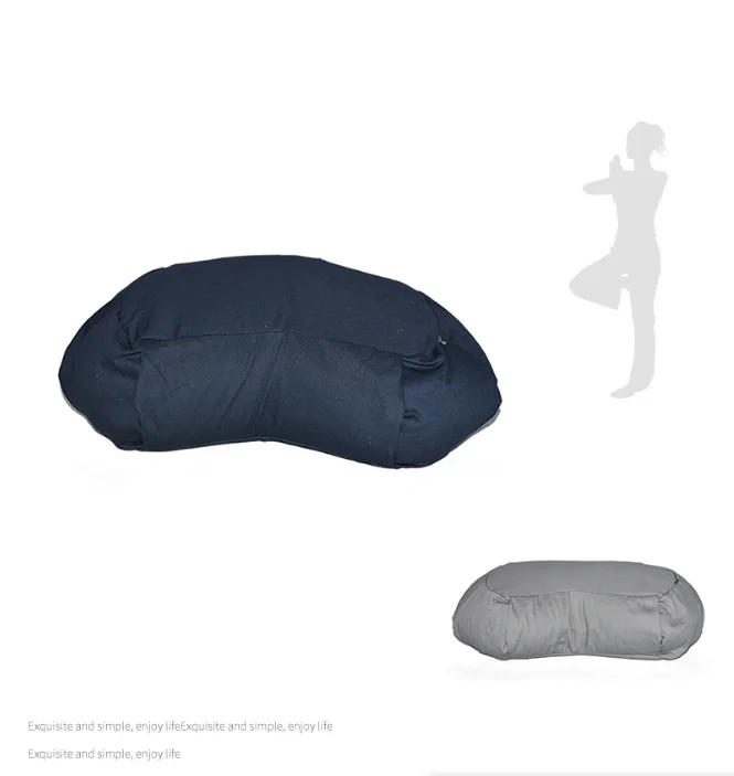 Cotton Meditation Cushion for Sitting On Floor Cotton Cloth with Buckwheat Hulls Pillow