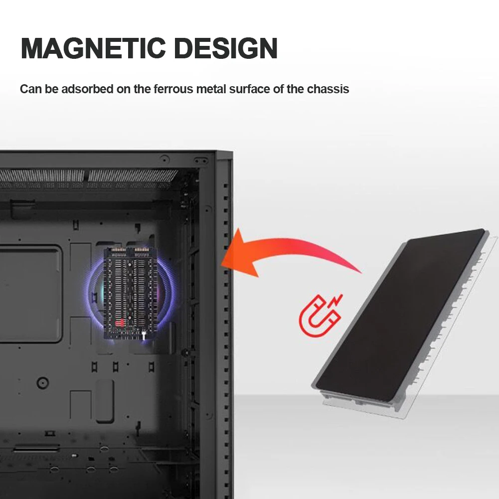 محور تقسيم كابل أرغب لـ Asus ، MSI ، GIGABYTE ، اللوحة الأم ASRock ، محول محور المروحة ، كمبيوتر مكتبي ، ملحقات الكمبيوتر ، 16 منفذ ، 10 منافذ