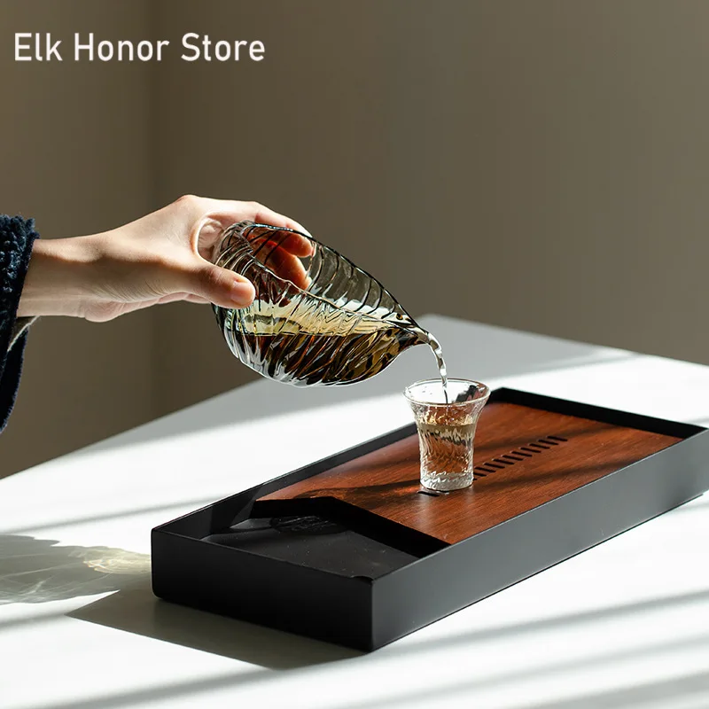 280ml Creative Lotus Boat Glass Tea Pitcher Boutique Shell Fair Cup Cha Hai Heatproof Justice Cup Coffee Tea Services Equipment