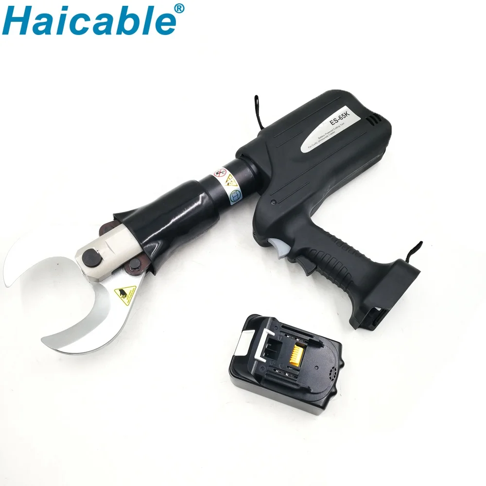 Battery powered cable cutter ES-65K portable battery electric cable Shears