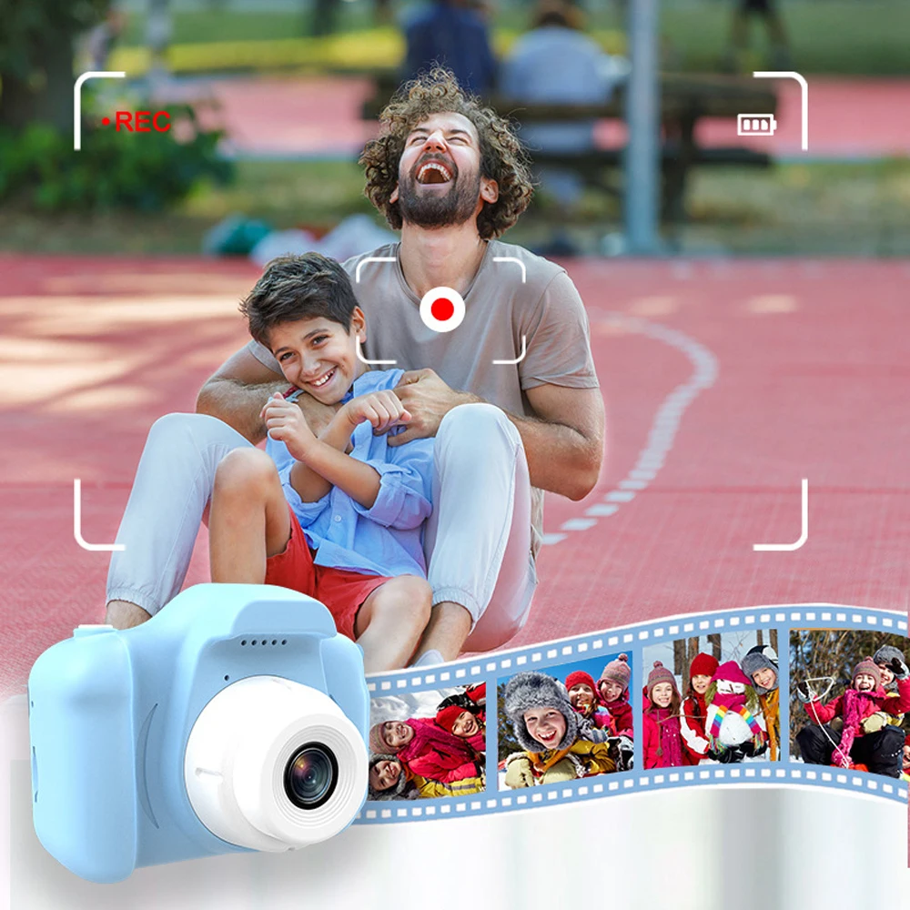 X5 Mini Children Camera Take Pictures Small Children Mini Digital Camera Selfie Educational Kids HD Camera Toys Children Gifts