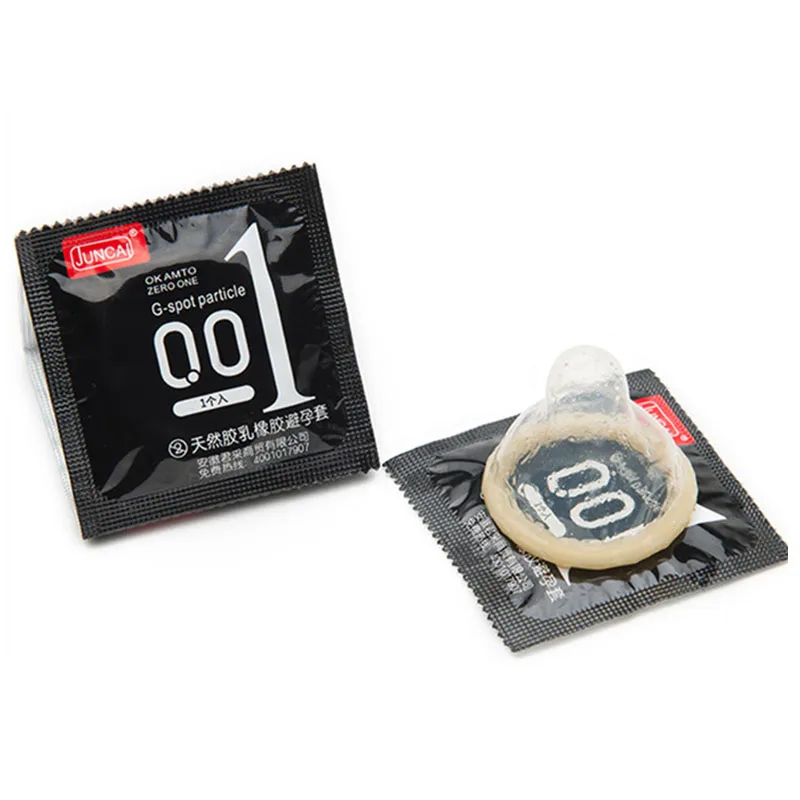 10pcs Ultra Thin Condoms Sex Toys For Men 001 Smooth Non-inductive Natural Latex Rubber Condom Couple Contraception Sex Supplies