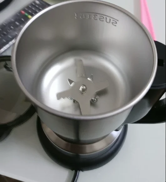 NEW   316 Stainless Steel Small Household Grinder Grain Ultrafine Grinder