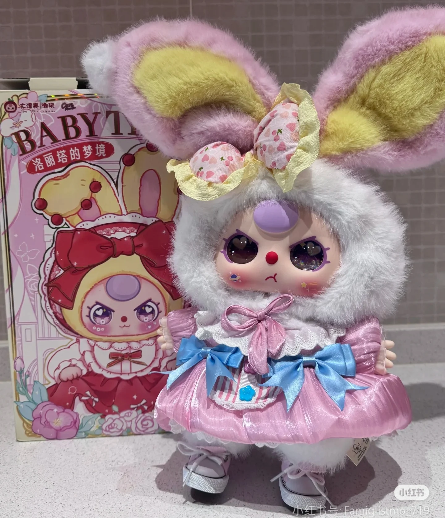 

Новая модная игровая слепая коробка, оригинальная Babytree Lolita's Dream, 400%, общий ограниченный выпуск, подвеска, плюшевая виниловая кукла, игрушка в подарок