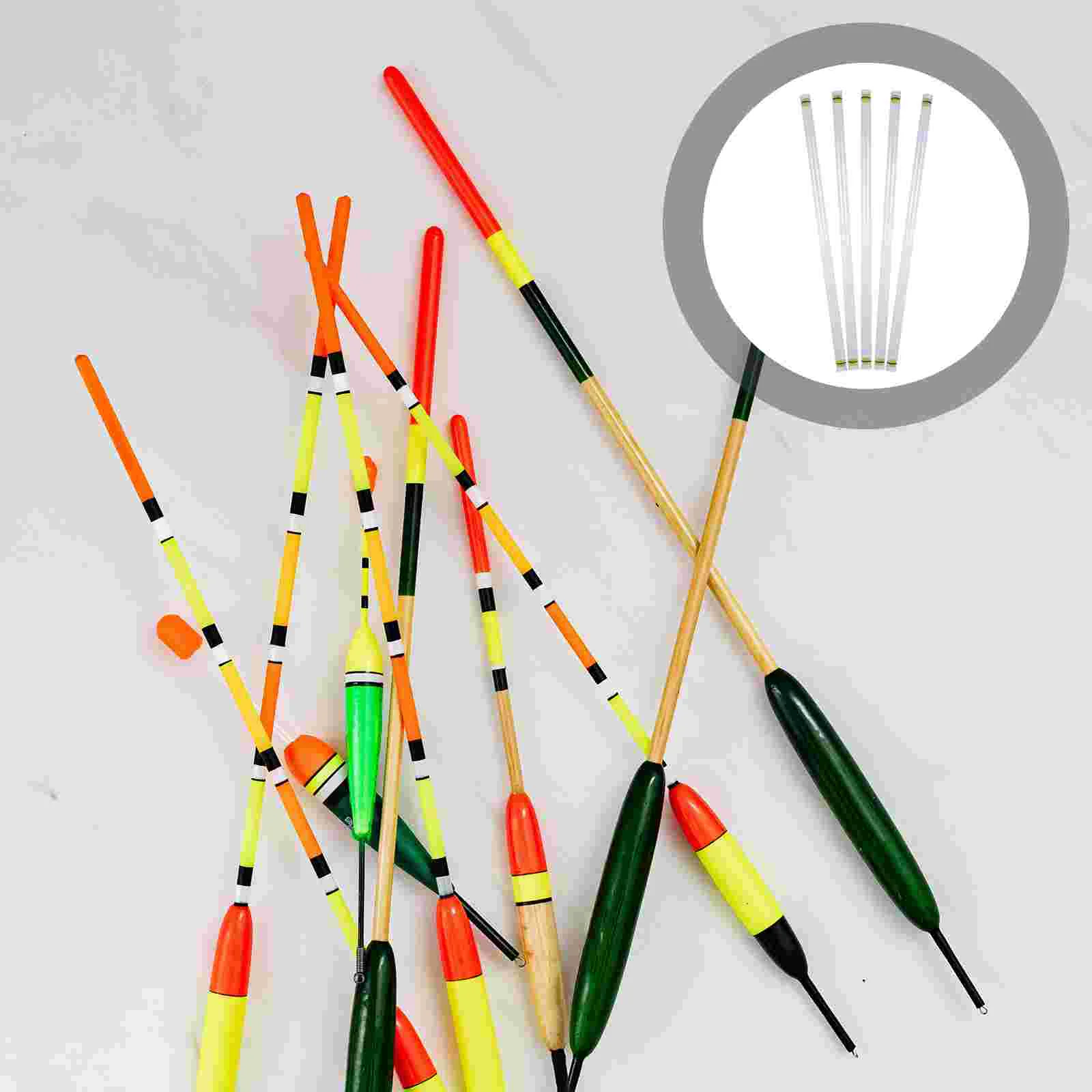 

5pcs Fishing Floats Organizer Fishing Floats Fishing Floats Storage Tube for Fishing Outdoor tube for floats