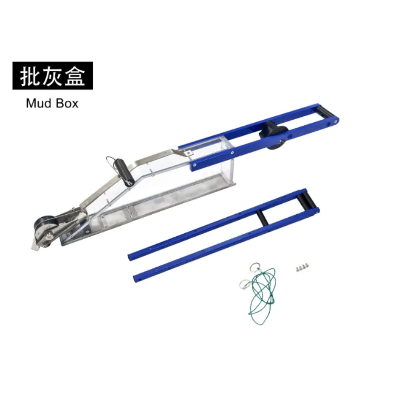 Wall Plastering Tool Set, Ash Box & Putty Scraper, Mud Spatula for Wall Painting & Renovation Work