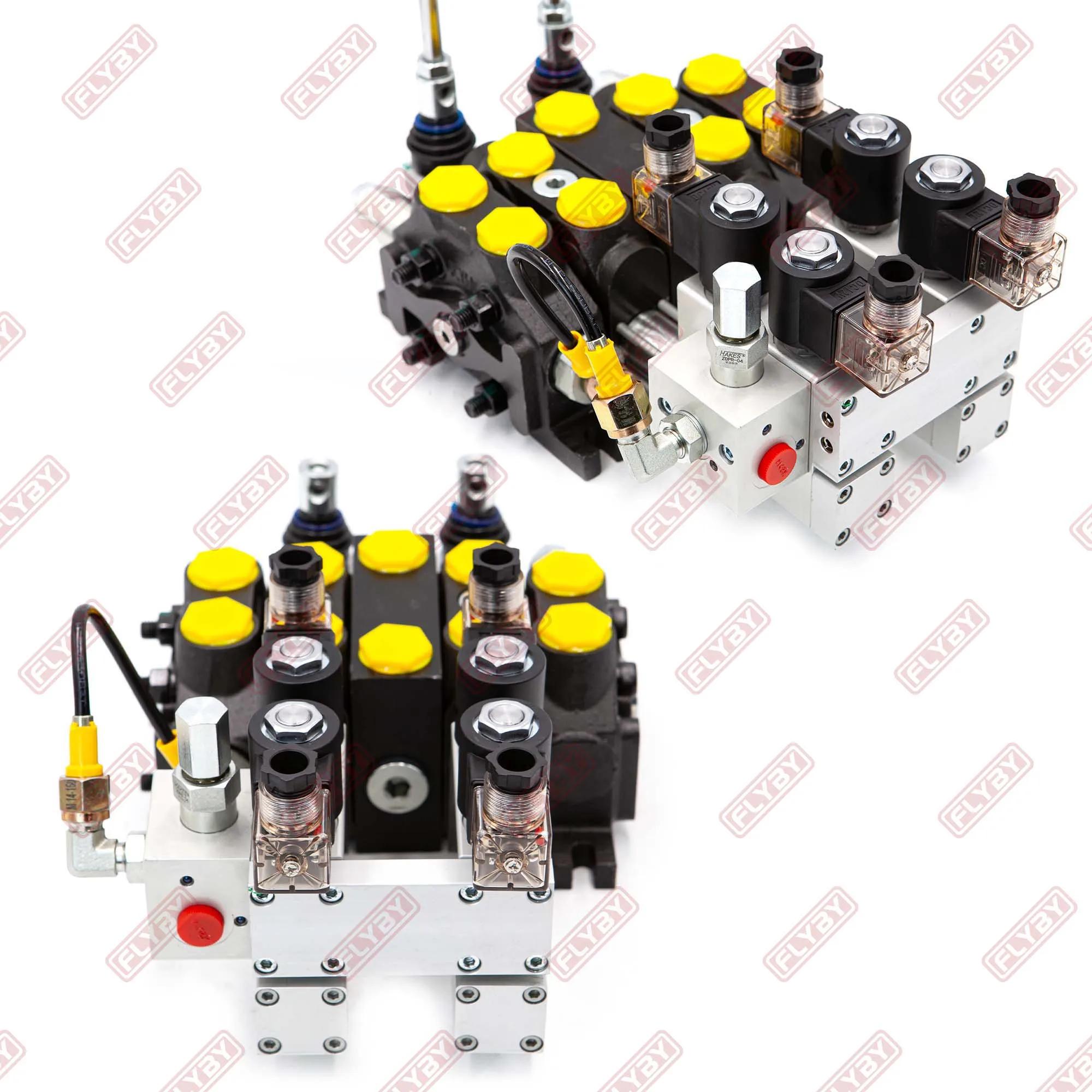 Electro-hydraulic Hydraulic Spool Valve DCV Series Hydraulic Sectional Directional Control Valve